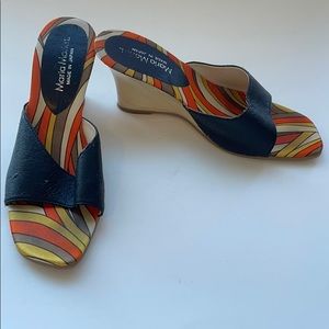 Maria Manal Faux Marbled Wedges